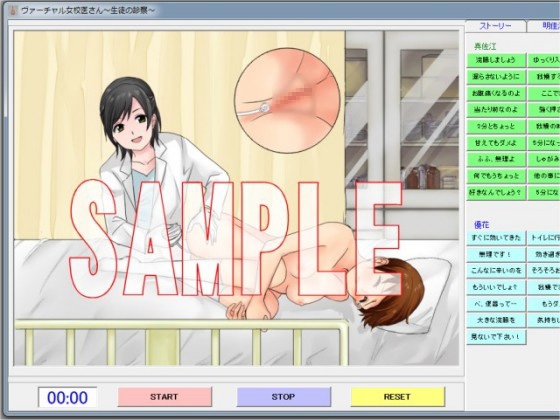 ヴァーチャル女医さん ～保健室校医編～ の表紙