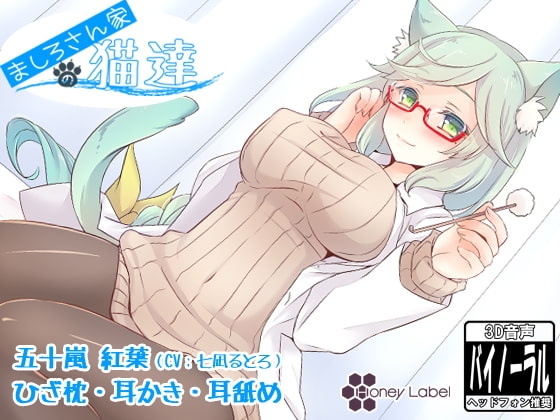 【耳かき＆耳舐め】ましろさん家の猫達 紅葉編 の表紙