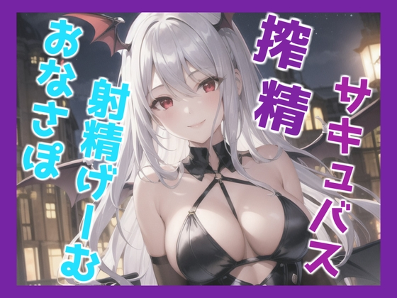 精液を主食とする淫乱サキュバスのオナサポ射精ゲーム♪ アナルをゆるゆるガバガバになるまで開発されながら、何度も寸止め射精管理されながらメス堕ち射精 の表紙