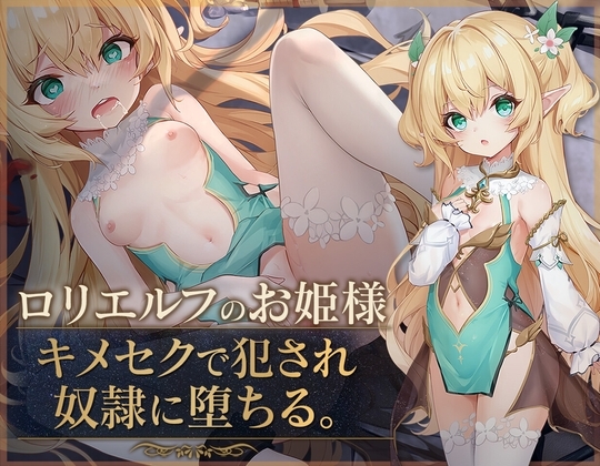 ○リエルフのお姫様 キメセクで犯され奴○に堕ちる の表紙