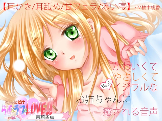 かわいくてやさしくてちょっとイジワルなお姉ちゃんに癒される音声【耳かき・耳なめ・フェラ・添い寝】 の表紙