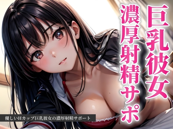 優しいHカップ巨乳彼女の濃厚射精サポート の表紙