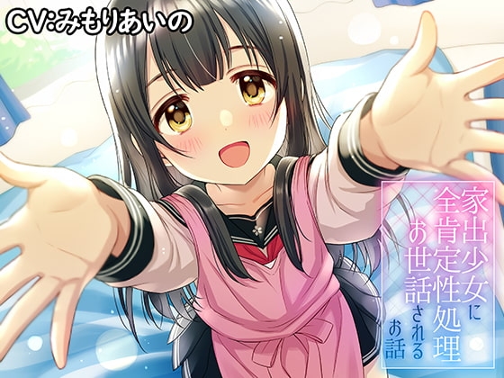 家出少女に全肯定性処理お世話されるお話♪ の表紙