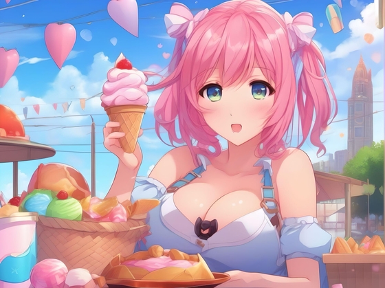 【彼女とおうちで一緒にいちゃらぶ】アイス一緒に食べよ【ASMRシチュエーションボイス】 の表紙