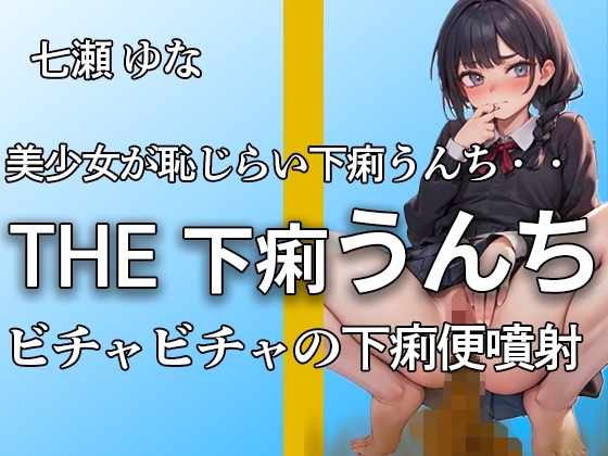 【下痢うんち びちゃびちゃ ゆるうんち噴射19連】ブチュブチュ音とオナニーで抜きどころだらけ!! 下痢音好きにはたまらない【オナニー付き】【七瀬 ゆな】 の表紙