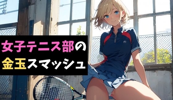 女子テニス部の金玉スマッシュ～地獄の部活体験～ の表紙