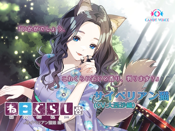 【耳かき・吐息】新・ねこぐらし。〜サイベリアン猫娘 編〜【CV : 大西沙織】 の表紙