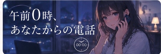 午前0時、あなたからの電話 の表紙