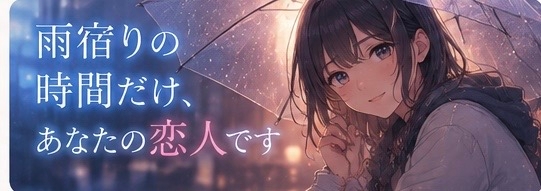 雨宿りの時間だけ、あなたの恋人です の表紙