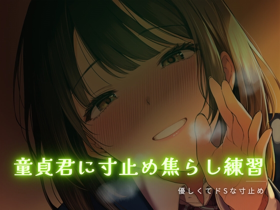 童貞君に寸止め焦らし練習 の表紙