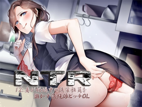 NTR12:妻が妊娠中の後輩社員を誑かす清純派ビッチOL の表紙
