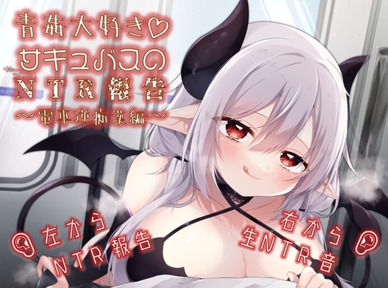 青姦大好きサキュバスのNTR報告～電車痴○編～ の表紙