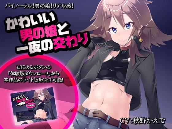【ライト版は無料!】かわいい男の娘と一夜の交わり の表紙