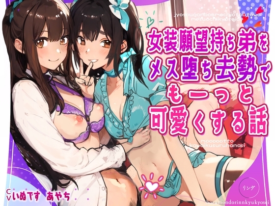 女装願望持ち弟をメス堕ち去勢でもーっと可愛くする話 の表紙