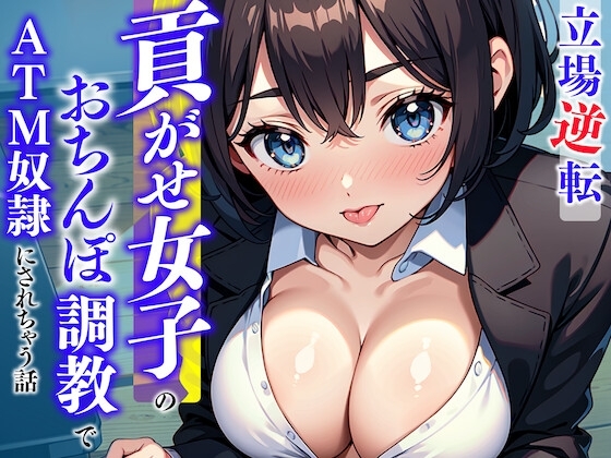 【立場逆転】貢がせ女子のおちんぽ調教でATM奴○にされちゃう話〜仕事中に無様に負けちゃえっ♪あざと後輩の弄びおちんぽ指導〜 の表紙
