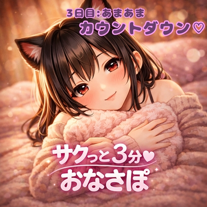 【あまあま3分おなサポ】甘々カウントダウン♡ の表紙