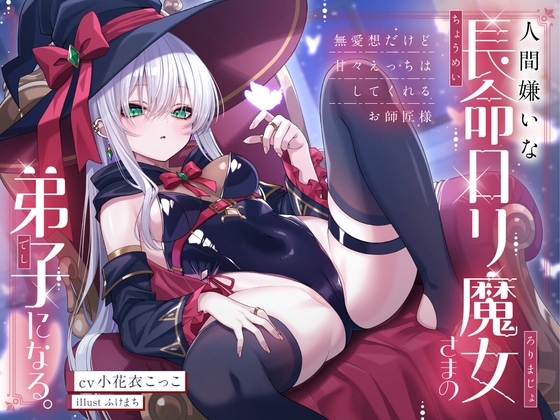 人間嫌いな長命○リ魔女さまの弟子になる。～無愛想だけど甘々えっちはしてくれるお師匠様～ の表紙