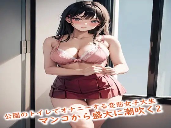 公園のトイレでオナニーする変態女子大生が興奮しすぎてマンコから盛大に潮吹く2 の表紙