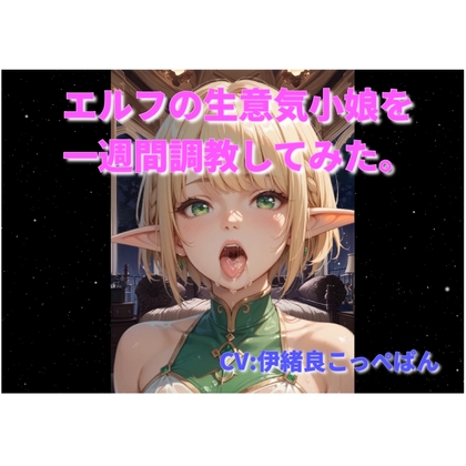 エルフの生意気小娘を一週間調教してみた。 の表紙