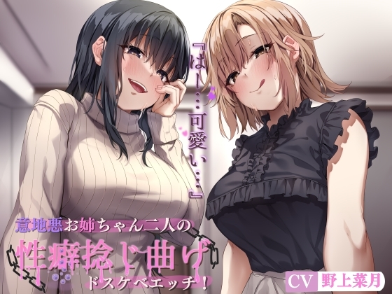 意地悪お姉ちゃん二人の性癖捻じ曲げドスケベエッチ! ～近所のお姉ちゃん二人にエロいじめで性癖めちゃくちゃにされる話～ の表紙