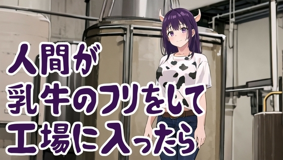 人間が乳牛のフリをして工場に入ったら の表紙