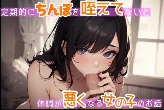 【フェラ&イラマ】定期的にちんぽを咥えてないと体調が悪くなる女の子のお話【バイノーラル】 の表紙