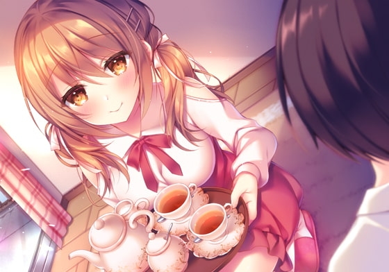 ほのぼの百合えっち ～夢見る少女のあまあま鬼クンニ～(男女共用:全編バイノーラル) の表紙