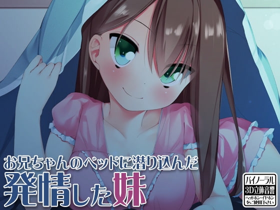 お兄ちゃんのベッドに潜り込んだ発情した妹 の表紙