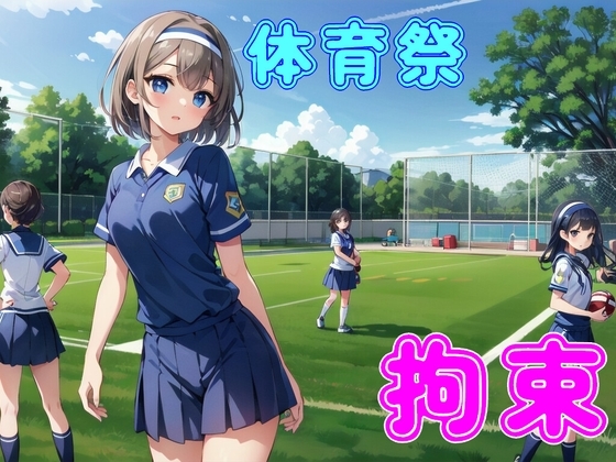 体育祭でドSな同級生に全力で応援/拘束される【ドM向け/拘束/囁き】 の表紙