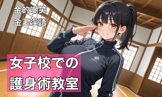 【サークル開設記念価格！】女子校での護身術教室、金的解説！ の表紙