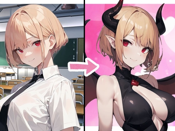 王子様系ハーフサキュバス先輩 の表紙