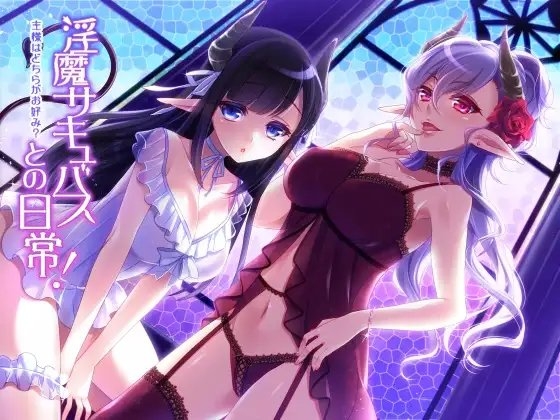 淫魔サキュバスとの日常!主様はどちらがお好み? の表紙
