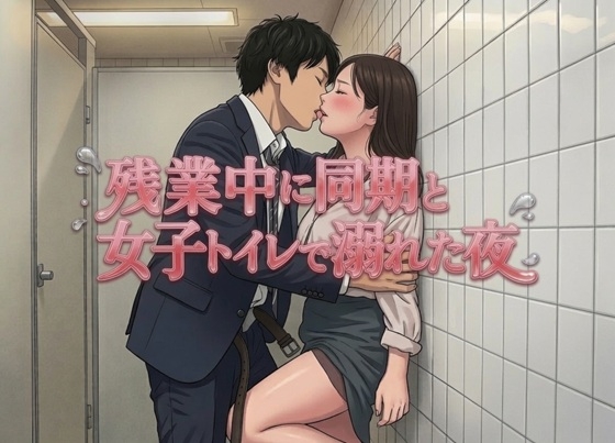 残業中に同期と女子トイレで溺れた夜 の表紙