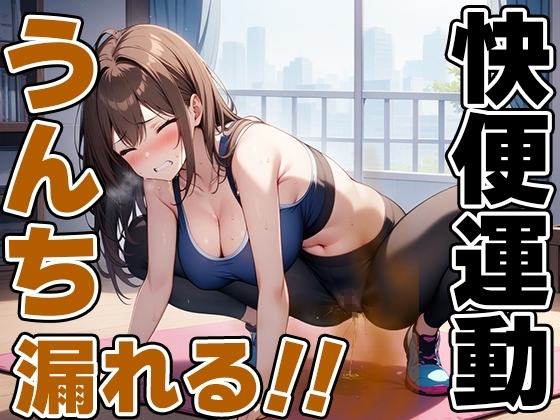 限界快便ストレッチ～効きすぎてうんちでりゅぅ～!!～【七瀬ゆな】 の表紙