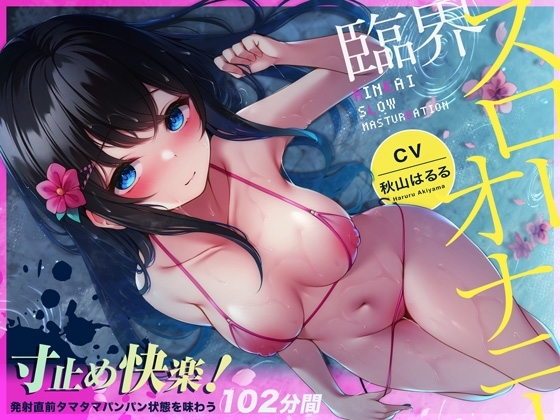 【無声ゆるハメ】寸止め快楽!臨界スローオナニー～発射直前タマタマパンパン状態を味わう83分間～ の表紙
