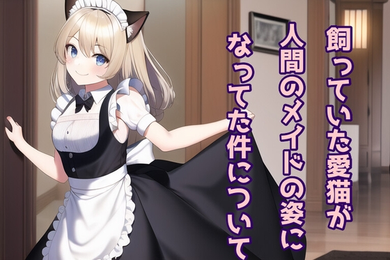 飼っていた愛猫が人間のメイドになっていた件について の表紙