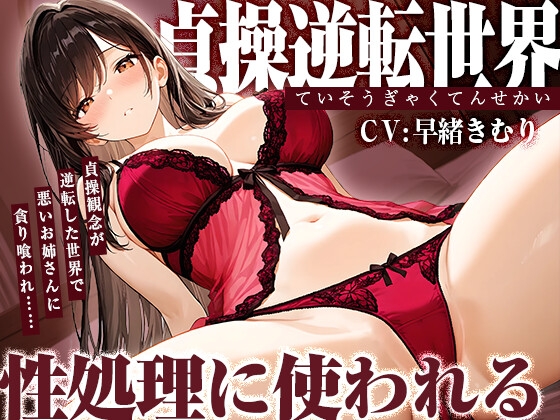 貞操逆転世界で悪いお姉さんに貪り喰われ性処理に使われる【KU100】 の表紙