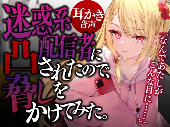 迷惑系配信者に凸されたので、脅しをかけてみた。 の表紙