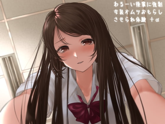 わるーい後輩に強○女装オムツおもらしさせられ体験+α の表紙