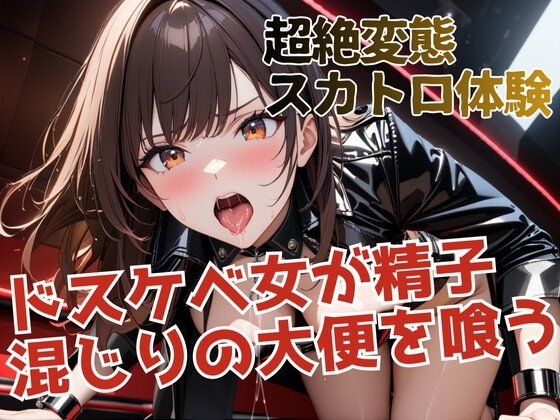 駅トイレで知り合ったドスケベ女が精子混じり大便を喰わせてもらう超絶変態スカトロ体験 の表紙