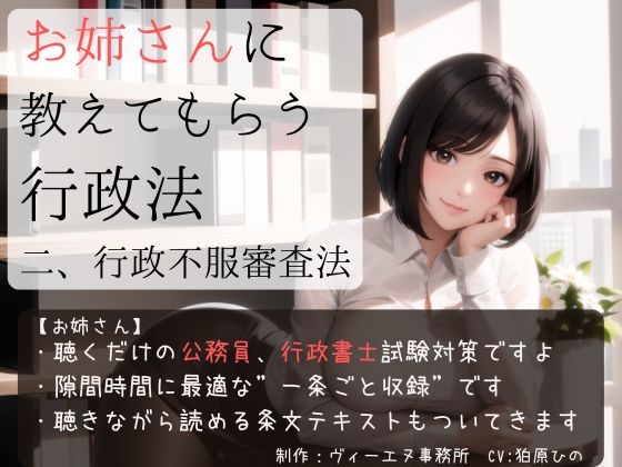 お姉さんに教えてもらう行政法 二、行政不服審査法 の表紙