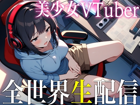 【オナニー生配信】美女VTuberが全裸待機中のリスナー達に煽られた結果...世界中のバナナを咥えながらスパンキング自慰で3連続エクスタシー の表紙