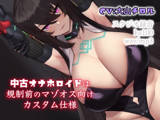 中古オナホロイドは規制前のマゾオス向けカスタム仕様 の表紙