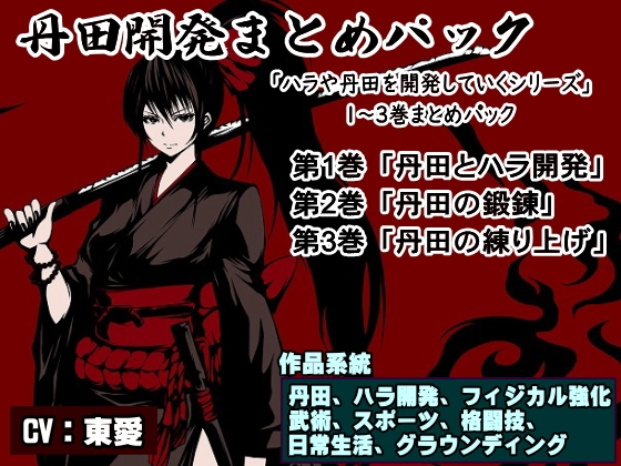 丹田開発まとめパック(ハラ・丹田開発シリーズ1～3巻まとめパック) の表紙