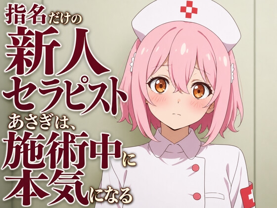 【敬語崩壊×お射精管理】指名だけの新人セラピストあさぎは、施術中に本気になる の表紙