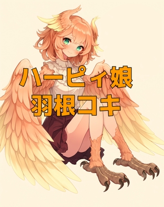 母性溢れる○リハーピィ娘のあまあま抱擁とふわふわ羽根コキ の表紙
