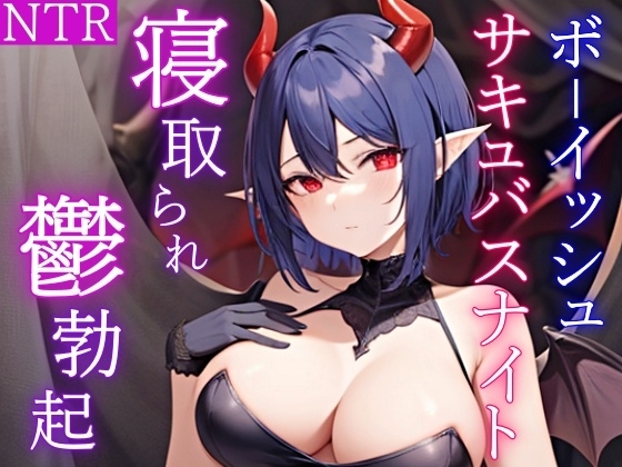 恋人のボーイッシュなサキュバスナイトが怪人たちにNTRセックスするのを見せられ僕の鬱勃起が止まらない件 の表紙
