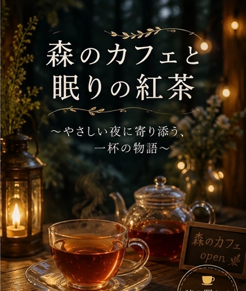 森のカフェと眠りの紅茶 の表紙