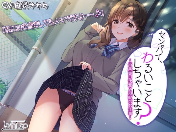 【新機材導入】センパイ、わるいことしちゃいます?～不真面目後輩と風紀のお仕事～【プレミアムフォーリー】 の表紙