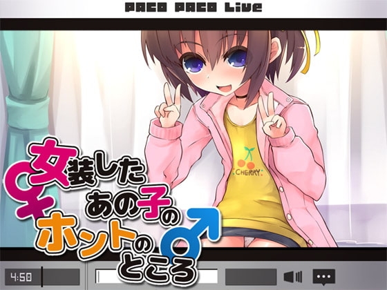 女装したあの子のホントのところ の表紙